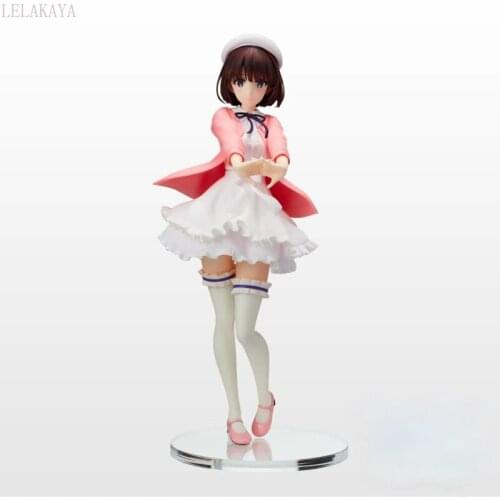 21CM Japanese Anime original Saenai Heroine No Sodatekata Fine Megumi Kato Ver. PVC Action figure collection model desk ornament
