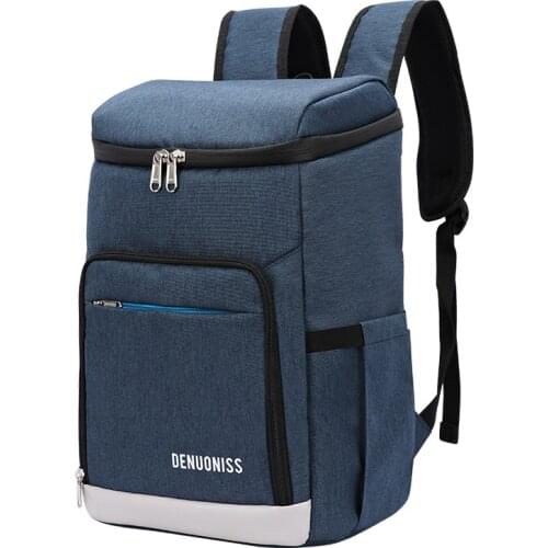 Insulated Backpack Cooler Leak-Proof Cooler Bag,Large Capacity Beach Cooler Backpack Lunch Travel Camping Hiking Picnic Fishing