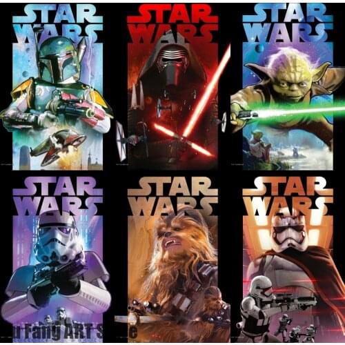 Canvas Painting Wall Art Disney Star Wars Portrait Vader Posters and Prints Nordic Room Decor Pictures Living Home Decoration
