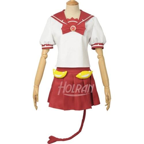 Mairimashita! Iruma-kun Cosplay Costume Cos Valac Clara Devil Whole Sets Naughty Cute Uniform Dress