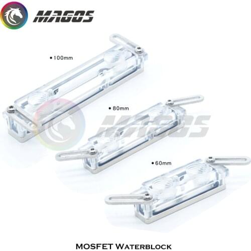 Multipurpose MOSFET Cooler 6CM 8CM 10CM MOS Waterblock For Motherboard Power Supply Graphics Card