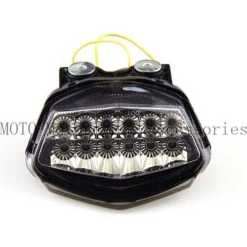 Motorcycle Brake Turn Signals Integrated Light For Kawasaki Ninja 250R Z250 ZX250R 2008 2009 2010-2012 Motorbike Rear Tail Light