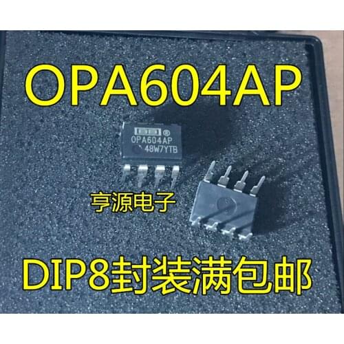 Brand new authentic OPA604 OPA604AP fever single op amp chip Good quality Welcome to consult