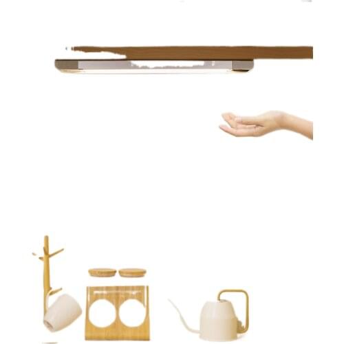 Light Cabinet d kitchen cabinet bottom light sweep hand sensor switch cabinet wall cabinet floor lamp night light