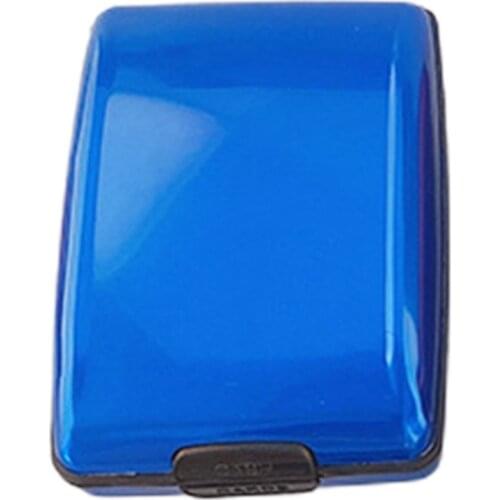 Simple Style Rfid Multifunctional Light and Strong Aluminum Security Wallet