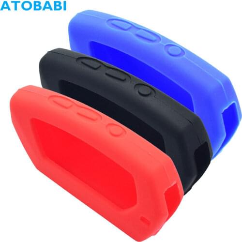 ATOBABI Silicone LCD Key Cases For Pandora DX-90 D010 DX 90 91 6X 9X 90B 90BT 90L 42 Moto Two Way Car Alarm System Remote Cover