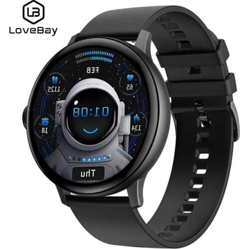 LOVEBAY DT2 Smart Watch Women Waterproof Men Bluetooth DIY Watch Face Fitness Heart Rate Monitor Blood Oxygen Tracker Smartwatch