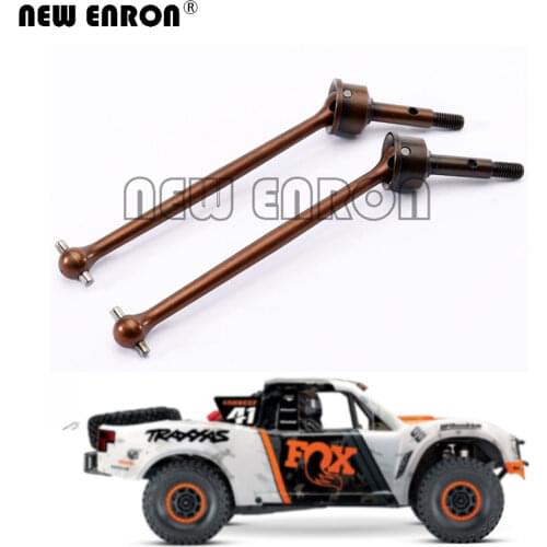 RC 2Pc Harden Steel Thicker Front CVD Drive Shaft 8550 + 8553 for RC Car Traxxas 1/7 UDR Unlimited Desert Racer 85076-4 85086-4