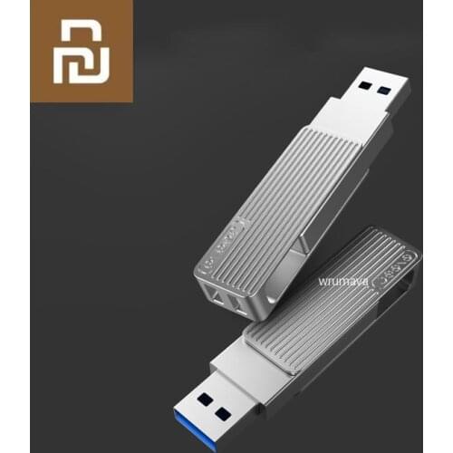 Xiaomi Youpin USB3.1 U Disk Portable Aluminum Alloy 120MB/S Reading Speed 32G/64G/128G U Disk USB Flash Drive Memory Stick