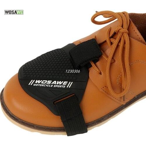 WOSAWE Motorcycle Gear Shifter Shoe Boots Protector Shift Cock Motorbike Boot Cover Protective Gear Cycling Shoe Boot Protector