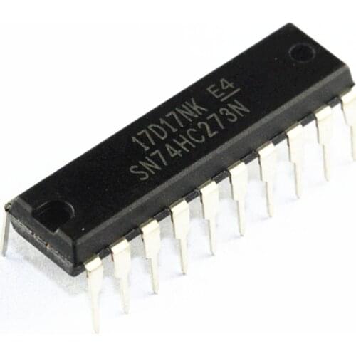 10pcs/lot SN74HC273N SN74HC273 74HC273N 74HC273 IC D-TYPE FLIP FLOP OCTAL 12NS DIP-20