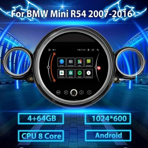 Android Car DVD multimedia Player tereo For BMW Mini R54 2007-2016 CAR Radio Headunit WIF Carplay GPS Navigation 2din