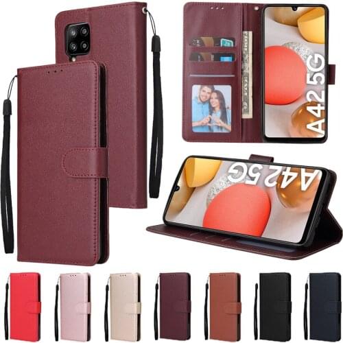 High Quality Leather Case For Samsung A72 A71 A70 A52 A51 A50 A42 A41 A32 A31 A30 A21 A20 A11 A10 A02S A01 Core Phone Flip Cover