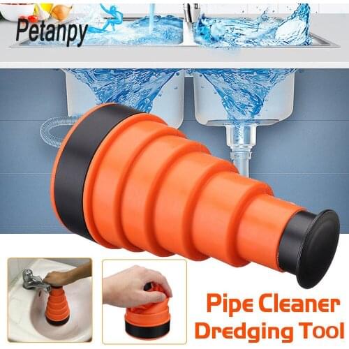 Dropship Clog Cannon High Pressure Powerful Manual Air Power Drain Blaster Pump Bathroom Kitchen Sink Plunger Pipe Clog Remover