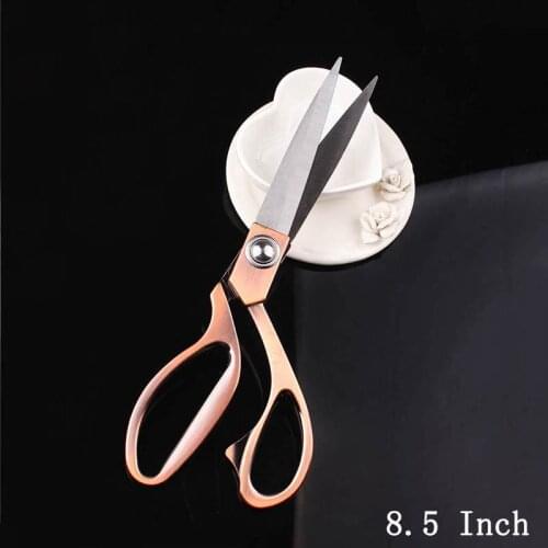 Professional Cutting Scissors Tailor Scissors Vintage Stainless Steel Fabric Leather Cutter Craft Scissors For Sewing Accessory