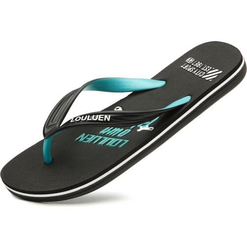 Summer Flip Flops Mens Trend Non-Slip Breathable Deodorant Wear-Resistant Clip Foot Outdoor Shoes Casual Beach Sandals Slippers