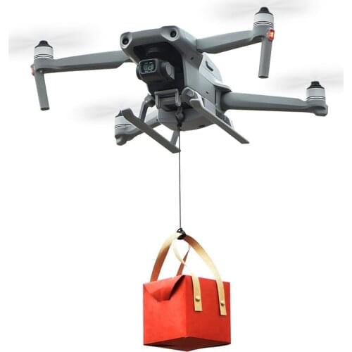 Thrower Airdrop System For Mavic 2 Pro AIR 2 Drone Fishing Bait Wedding Ring Gift Deliver Sky Hook Mavic Mini 2 Thrower