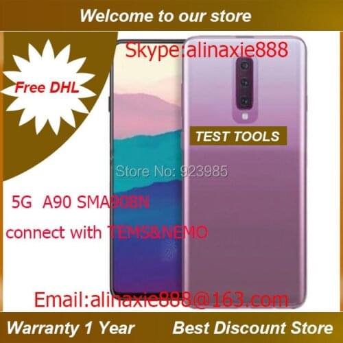 Free shipping DHL + A90 A908 5G Test tools , support tems & nemo & probe.. testing