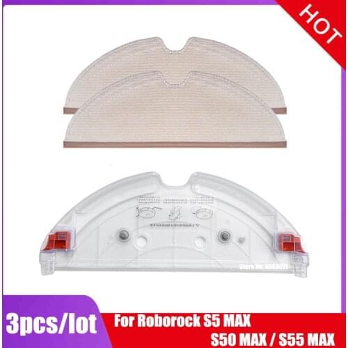 Water Tank Tray Mop Cloths Accessroies For Roborock s5 Max s50 Max s55 Max s6 MaxV Vacuum Cleaner Spare Parts