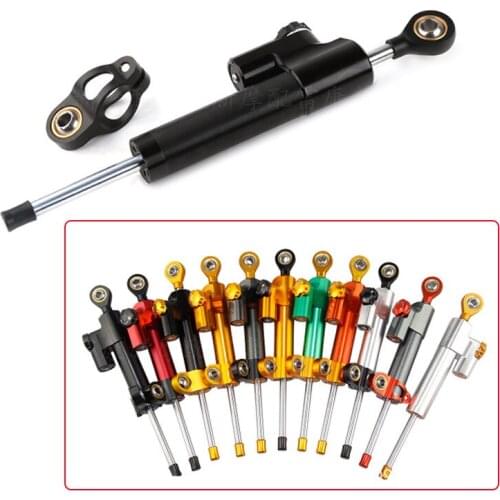 Motorcycle Handlebar Steering Stabilizer Damper Motorbike Shock Absorber Direction Damper Accessories