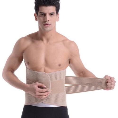 A package 2 peieces the new waist suport B18 waist plate of lumbar disc herniation muscle strain massage belt breathable