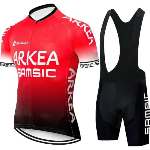 2020 arkea samsic Cycling Jersey Set Summer Mountain Bike Clothing Pro Bicycle Cycling Jersey Sportswear Suit Maillot Ropa