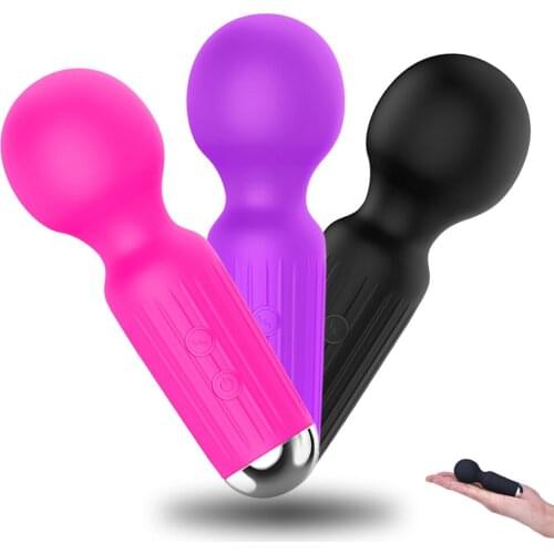 2020 Powerful AV Vibrator Magic Vagina Wand Clitoris Stimulator Vibrators Sex Toys for Women G Spot for Masturbator USB Dildo