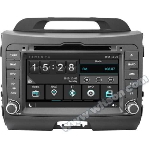 7" Capacitive Touch Screen Special Car DVD for Kia Sportage (SL) 2010-2016 & Kia Sportage R 2010-2016 (South Korea & China)