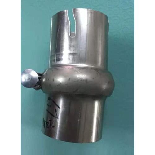 Car Accessories SWIVEL EXHAUST CLAMP SS Joint Universal Muffler Adjustment Adapter Pipe