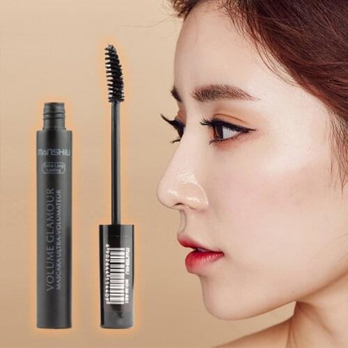 Black Mascara Eyelashes Mascara 4D Silky Eyelashes Lengthening Eyelashes Makeup Waterproof Mascara Volume Eye Cosmetics