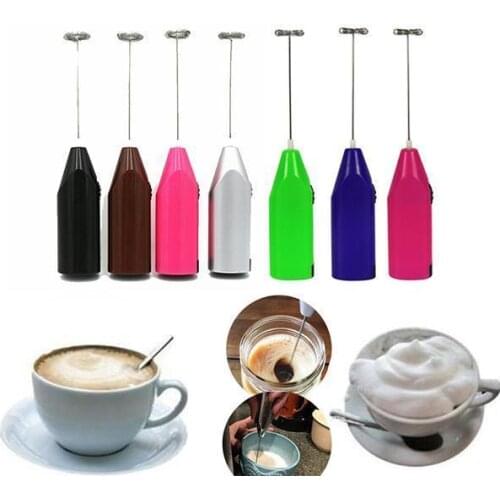 Coffee Electric Milk Frother Foamer Drink Whisk Mixer Eggs Beater Mini Handle Stirrer Electric Hand Milk Shake Drink Foamer