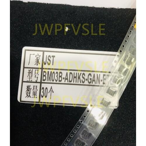 BM03B-ADHKS-GAN-ETB Connector Header Surface Mount, Right Angle 3 position 0.051" (1.30mm)