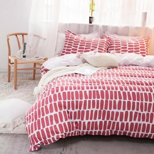European Style Bedding Set, 220x240 Duvet Cover Pillowcase 3pcs , 200x230 Quilt Cover,Red Single Double Queen King Size Bed Set