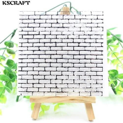 KSCRAFT Wall Transparent Clear Silicone Stamps for DIY Scrapbooking/Card Making/Kids Crafts Fun Decoration Supplies 160