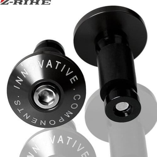 Motorcycle 7/8" 22MM Handlebar Hand Grips Handle Bar End Cap For SUZUKI GSF 250 600 600S 650 650S 650N 1200 1250 Bandit 650S