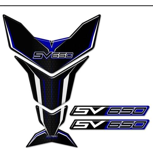 Stickers Tank Pad Protector For Suzuki SV650 SV650S SV650X SV 650 S X Decal Gas Fuel Oil Fairing Emblem Badge Logo 2019 2020
