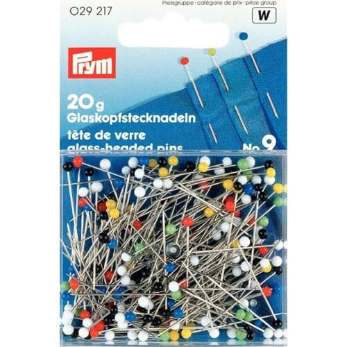 Germany Prym Glass-headed pins 029217 029255 029265, handmade DIY, sewing accessories, patchwork, sewing