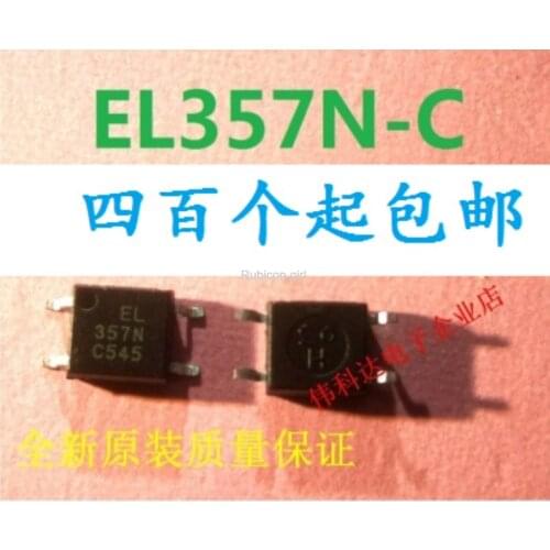 New EL357N-C EL357N SMD Optocoupler (replacement of PC357 TLP181), 3K, straight shot
