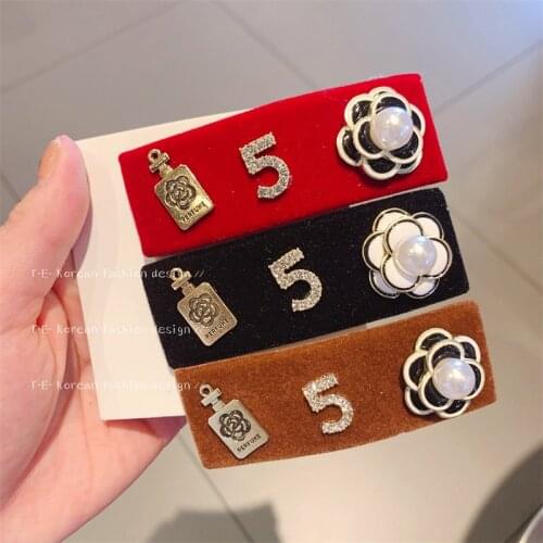 Solid Mink Fur Rhinestone Bow Hair Clip for Women Girl Hairy Autumn Winter Hairpin Handmade Fashion Accessories Mujer Wholesale