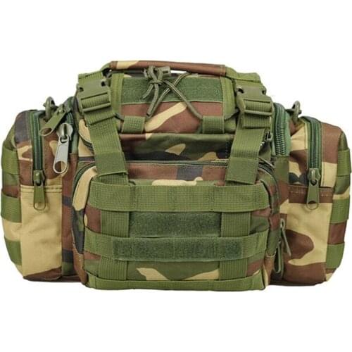 Outdoor Men Camouflage Camping Sports bag Multi-Functional Super Magic Tactical Pocket Hunting Camping Climing Fishing Waist Bag