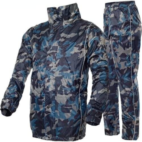 Professional Adult Outdoor Raincoat Thicker Heavy Water Gear Fashionable Sportswear Waterproof Rainsuit