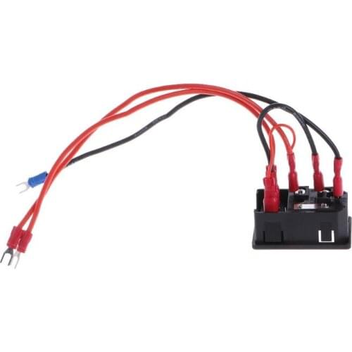 220V/110V 15A Inlet Male Plug Power Socket With Fuse Switch 3D Printer Parts