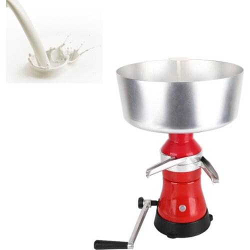 80L/H Manual Milk Cream Separator Household Milk Cream Separator Milk Centrifuge Milk Skimmer Machine Milk Machine Processor