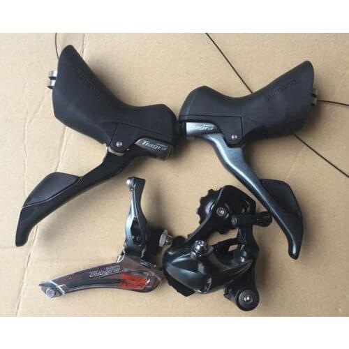 TIAGRA 4700 Groupset 2*10s road bike shift brake lever + front derailleur + rear derailleur