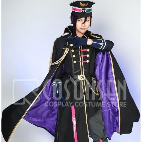 Tsukiuta THE ANIMATION AGF2015 black king Hajime Mutsuki COSPLAYONSEN Cosplay Costume