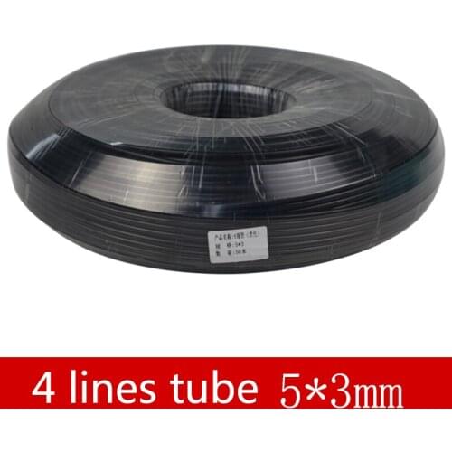 UV inkjet printer 5*3mm model 4 lines composite UV solvent ink tube