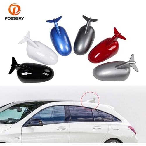 Universal Car Roof Aerial Decorative Antenna Cover Sticker Base Airplane Shape Style for BMW Honda Toyota KIA MINI SUZUKI Nissan