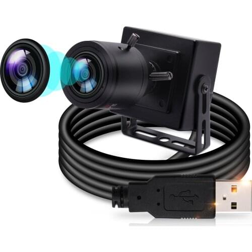 5MP USB Cam Aptina MI5100 high fps color CMOS free driver mini USB Webcam with 2.8-12mm varifocal lens for Android Linux Windows