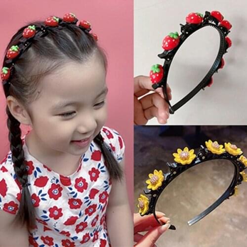 Hot Sale Girls Sweet Hairpin Hair Accessories Sweet Princess Hairstyle Cartoon Girl Lovely Hair Hoop Headbands Hair Bands 2021