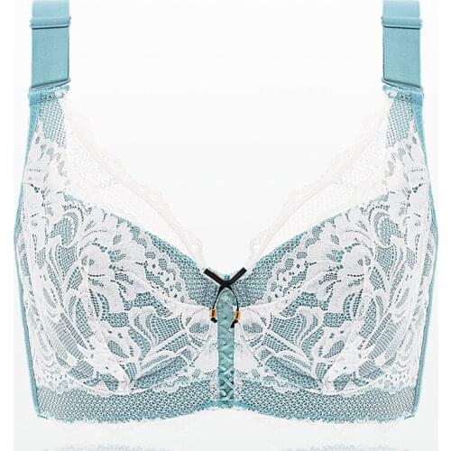 Womens Full Cup Support Underwire Lace Bra 34 36 38 40 42 44 46 B C D E F G H I J